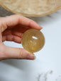 Sfera in Calcite Miele