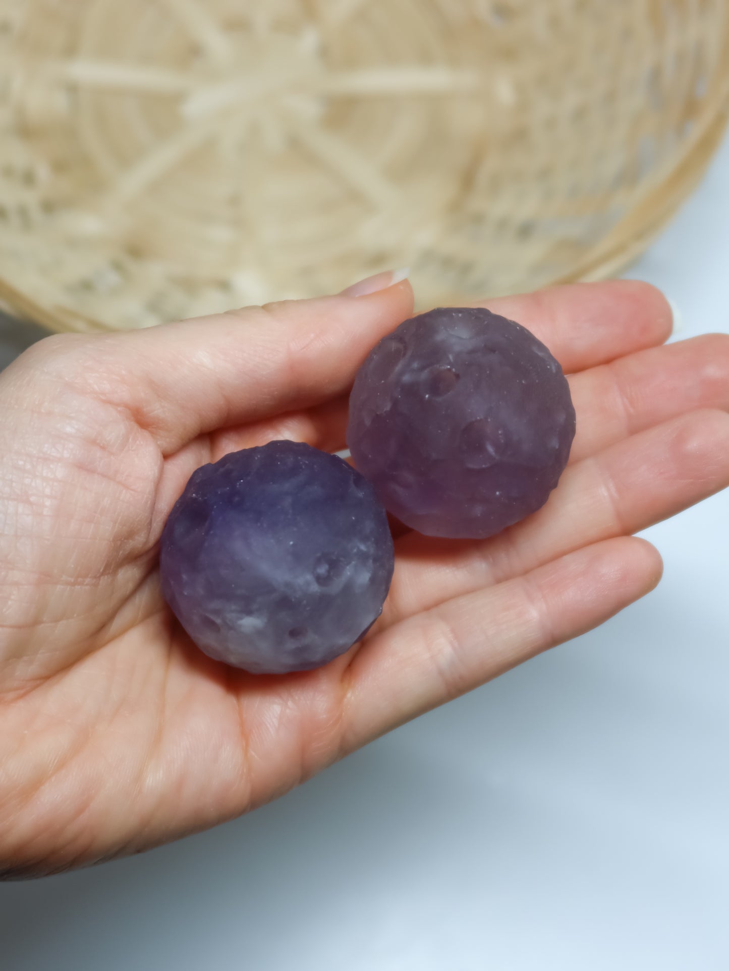 Luna Piena in Fluorite