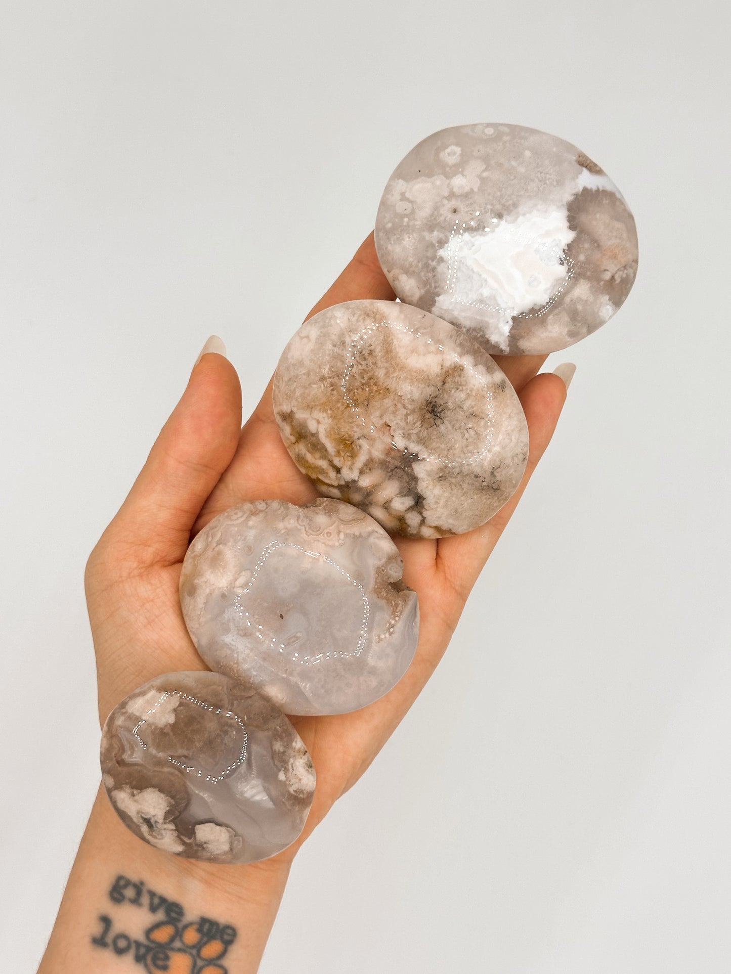 PALMSTONE IN AGATA SAKURA