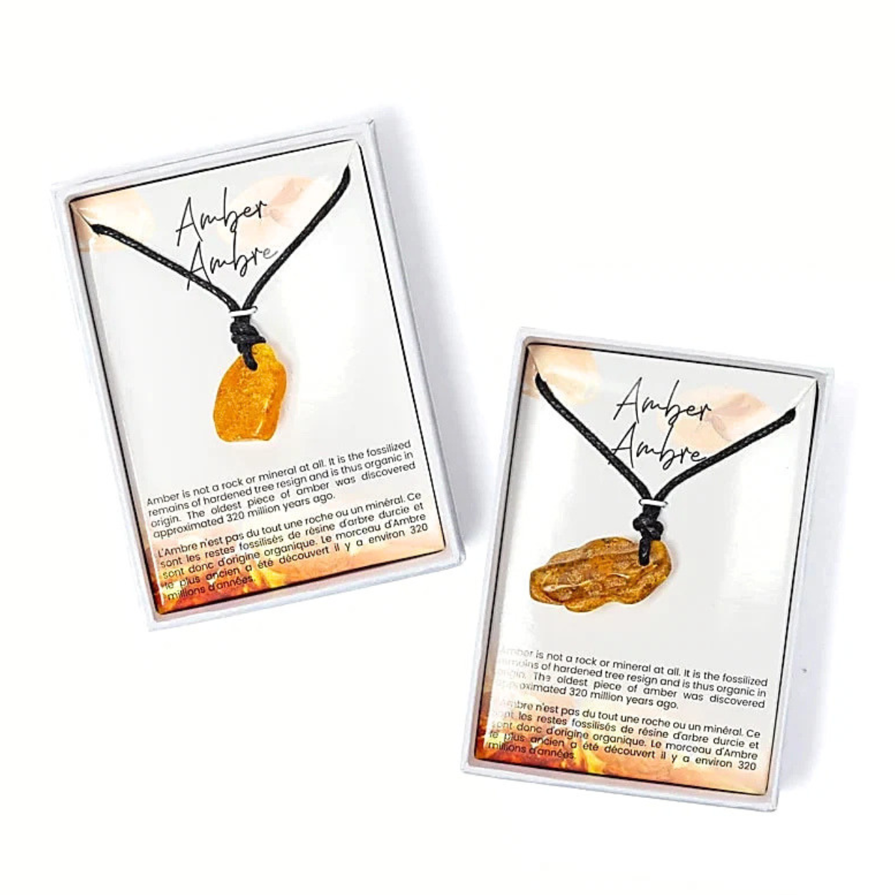 COLLANA AMBER IN AMBRA