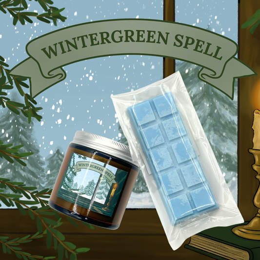 WINTERGREEN SPELL | NATALE, INVERNO (CANDELA/WAX MELT)