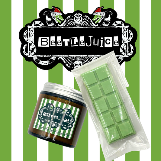 BEETLEJUICE (XMAS EDITION) | NATALE, INVERNO (CANDELA/WAX MELT)