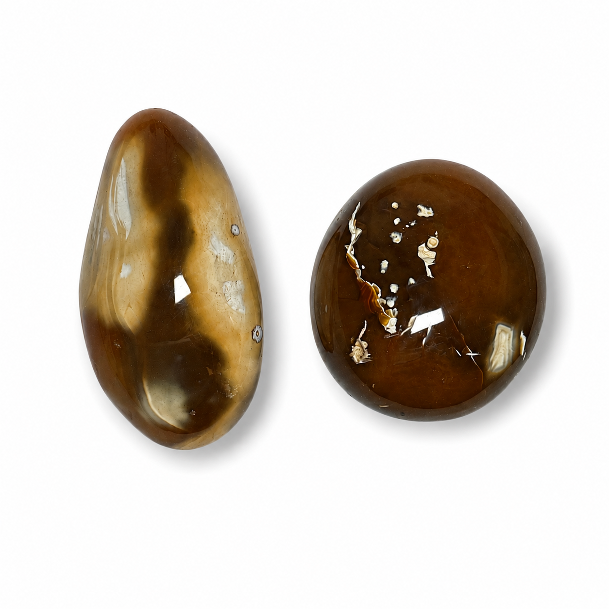 PALMSTONE IN AGATA ORCA CORNIOLA