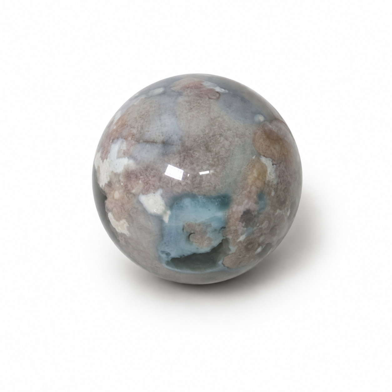 SFERA IN AGATA SAKURA (CORNIOLA/VERDE)